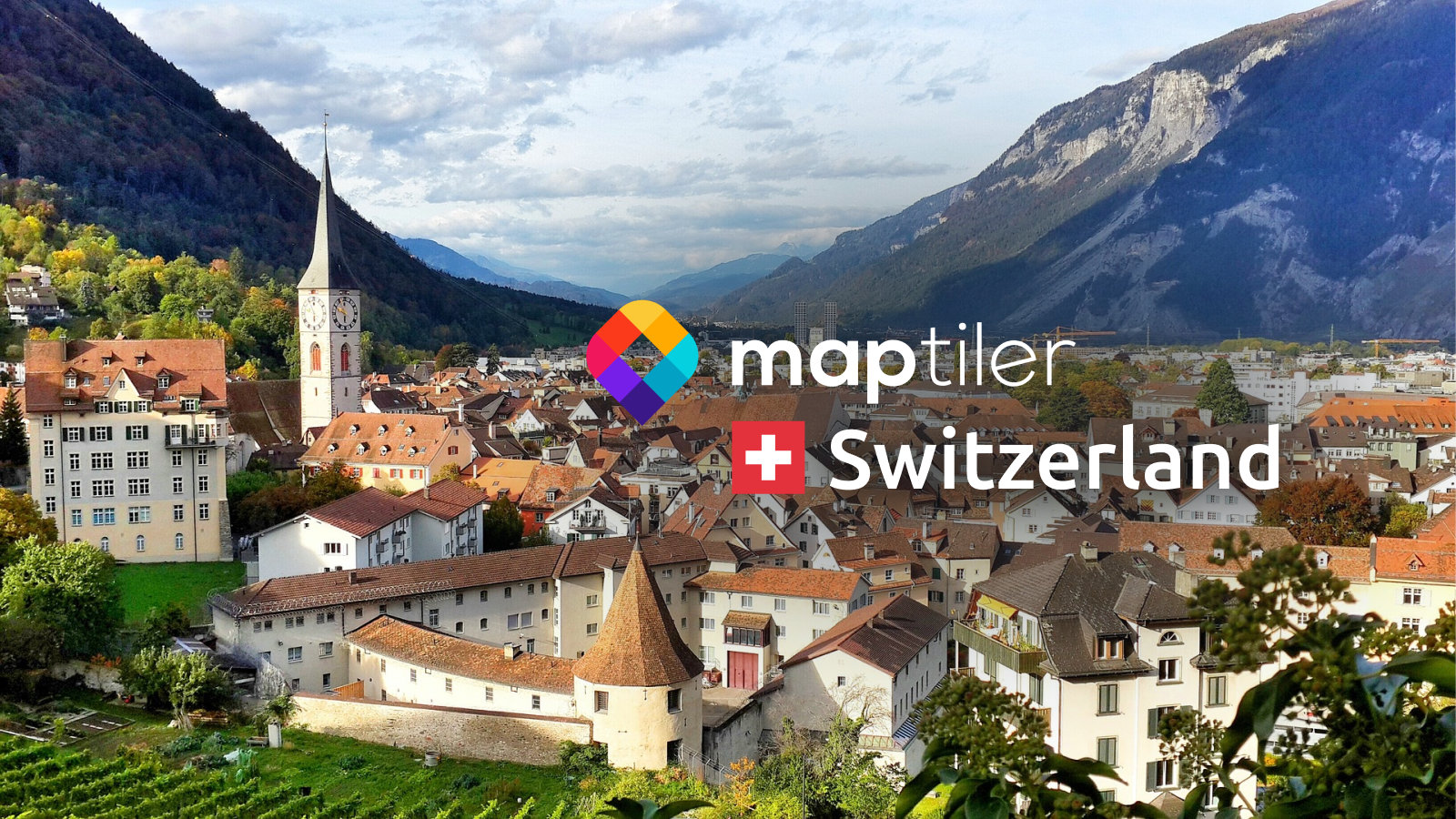 Launching MapTiler Switzerland image