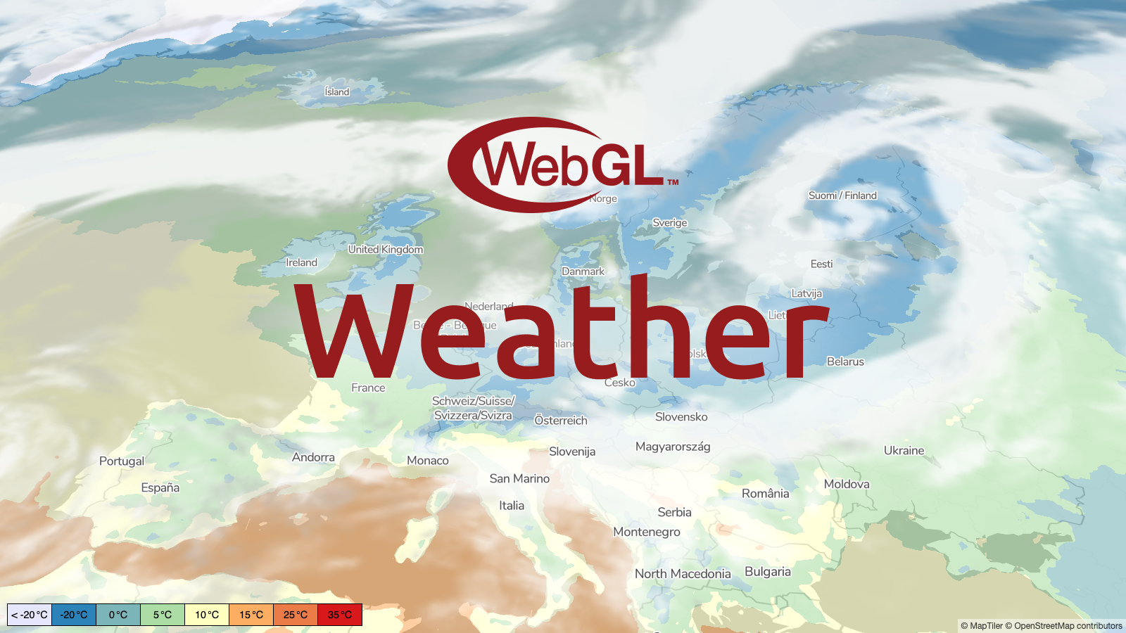 Visualize Weather Forecast with WebGL image