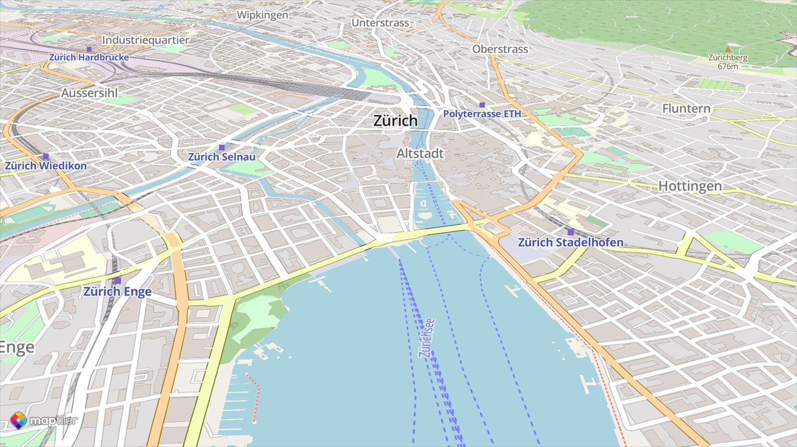 OpenStreetMap of Zurich